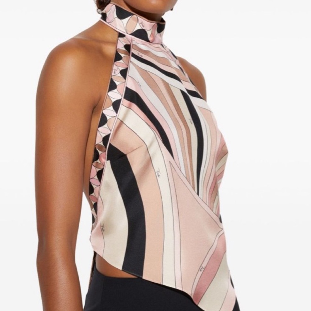 Emilio Pucci pink top